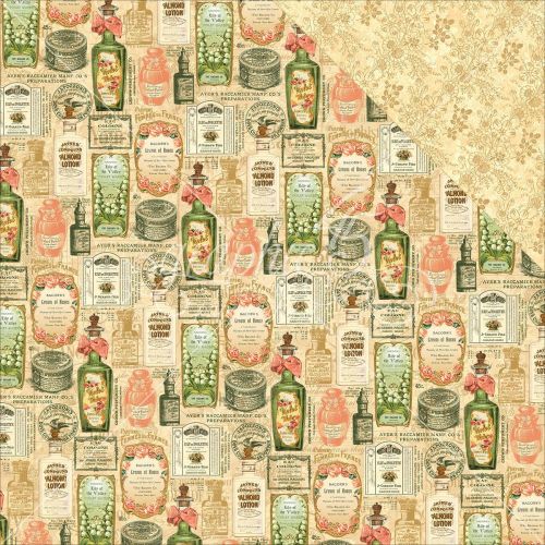 Graphic 45 - Portrait of a Lady Collection - Double-Sided Cardstock 12"X12" - Isabella